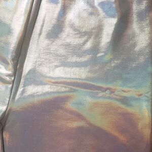 American Eagle Outfitters Holographic high waist Bike Shorts Brand New w tag SM